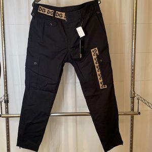 D&G black pants new